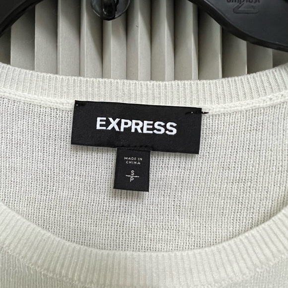Ruched Sleeve Crew Neck Sweater - Picture 6 of 8